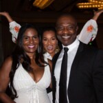 Actress LisaRay McCoy (c) and Mr. Chuka Akudu w Honoree Jasmine Turner Actress LisaRay McCoy (c) and Mr. Chuka Akudu w Honoree Jasmine Turner