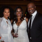 Actress LisaRay McCoy and Mr. Chuka Akudu w Honoree Jasmine Turner Actress LisaRay McCoy and Mr. Chuka Akudu w Honoree Jasmine Turner